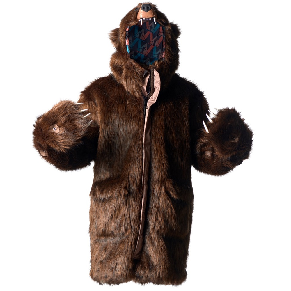 Wildcoat Grizzly Bear Coat size small brand new with tags never worn